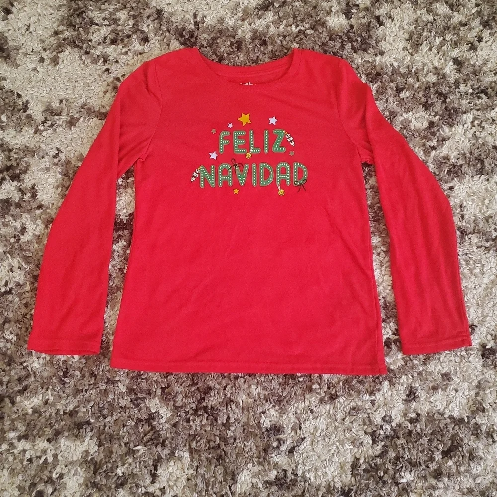 Christmas Pj Longsleeve Tshirt Large